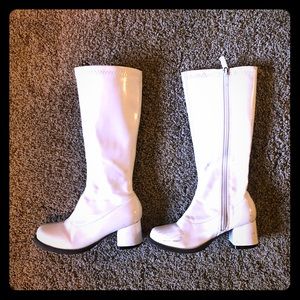 Girls Halloween go go boots